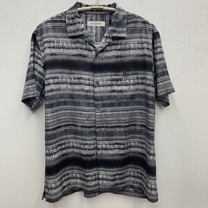 Tommy Bahama Tripoli Tie Dye Camp Shirt Size Large